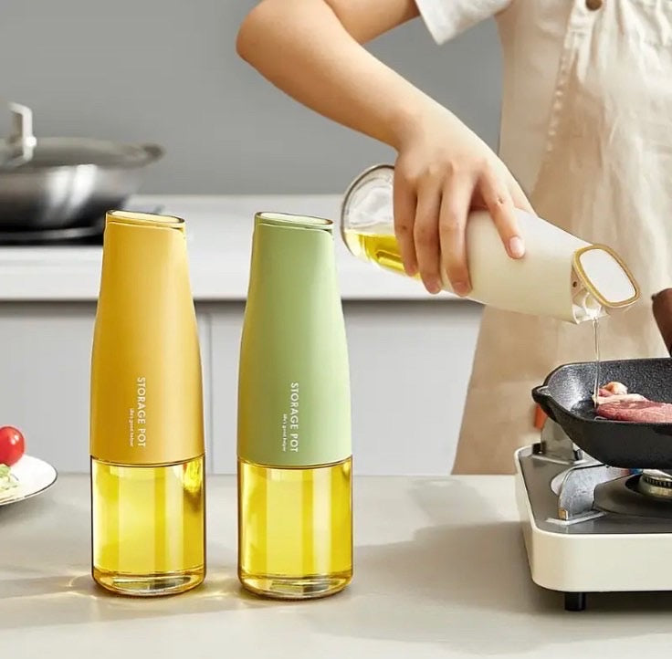 500ml Auto Flip Oil Bottle Leakproof