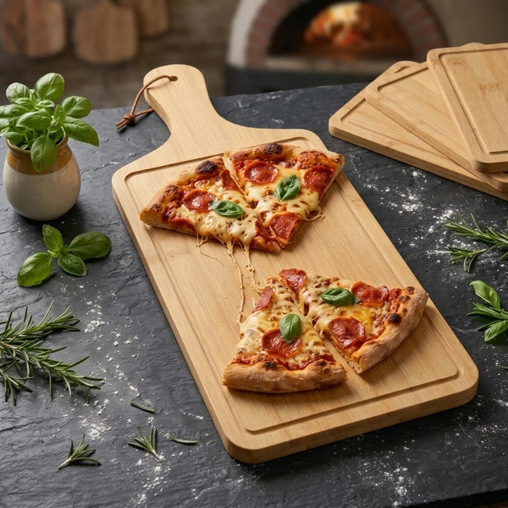 Rectangle Bamboo Wooden Serving Tray