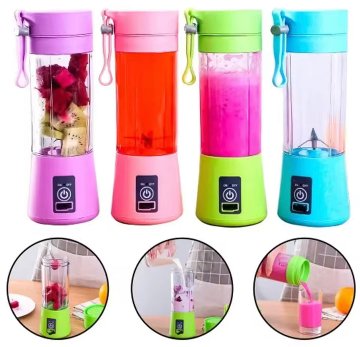 380ml Six Blades Portable Rechargeable Juicer