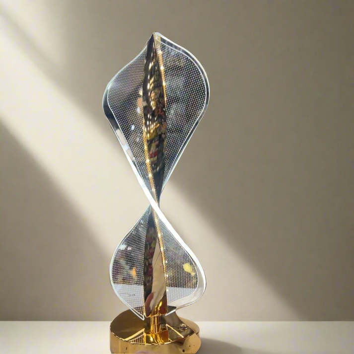 Metal Touch Sensor Lamp with Three Modes of Light