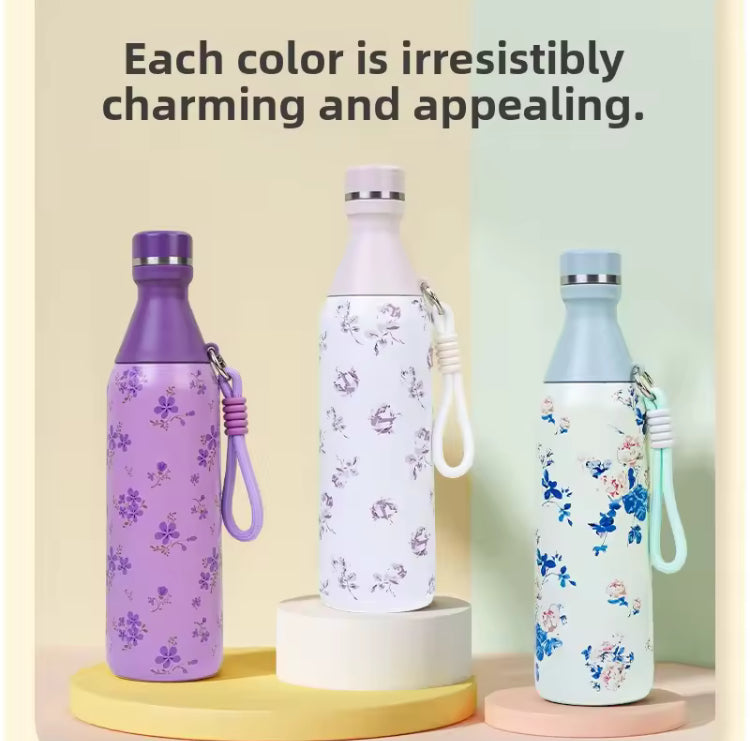 500ml Insulated Stainless Steel Leakproof Water Bottle