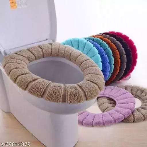 Soft Washable Bathroom Seat Comfortable Cushion Cover