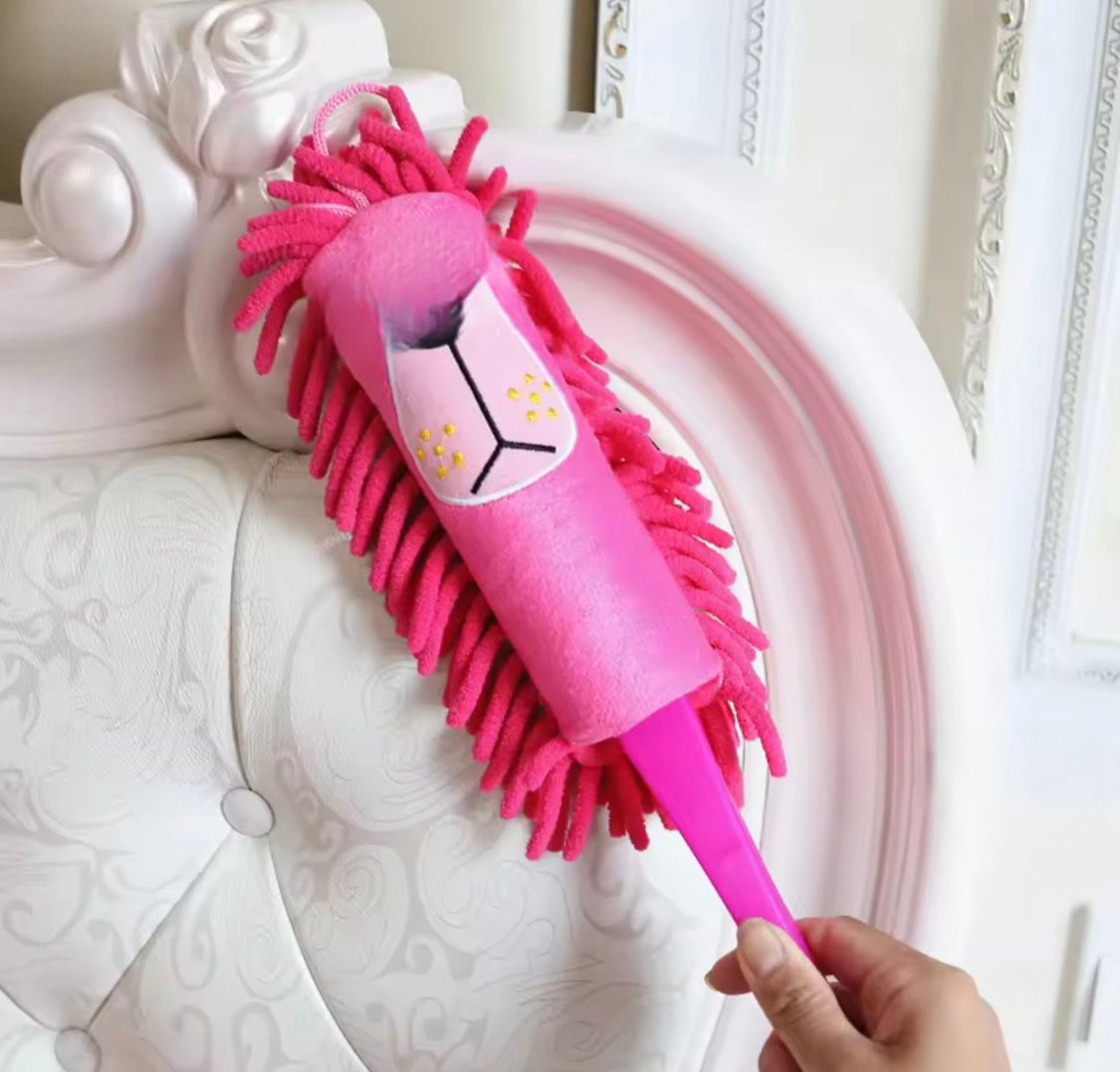 Microfibre Dusting Cleaning Brush with Handle
