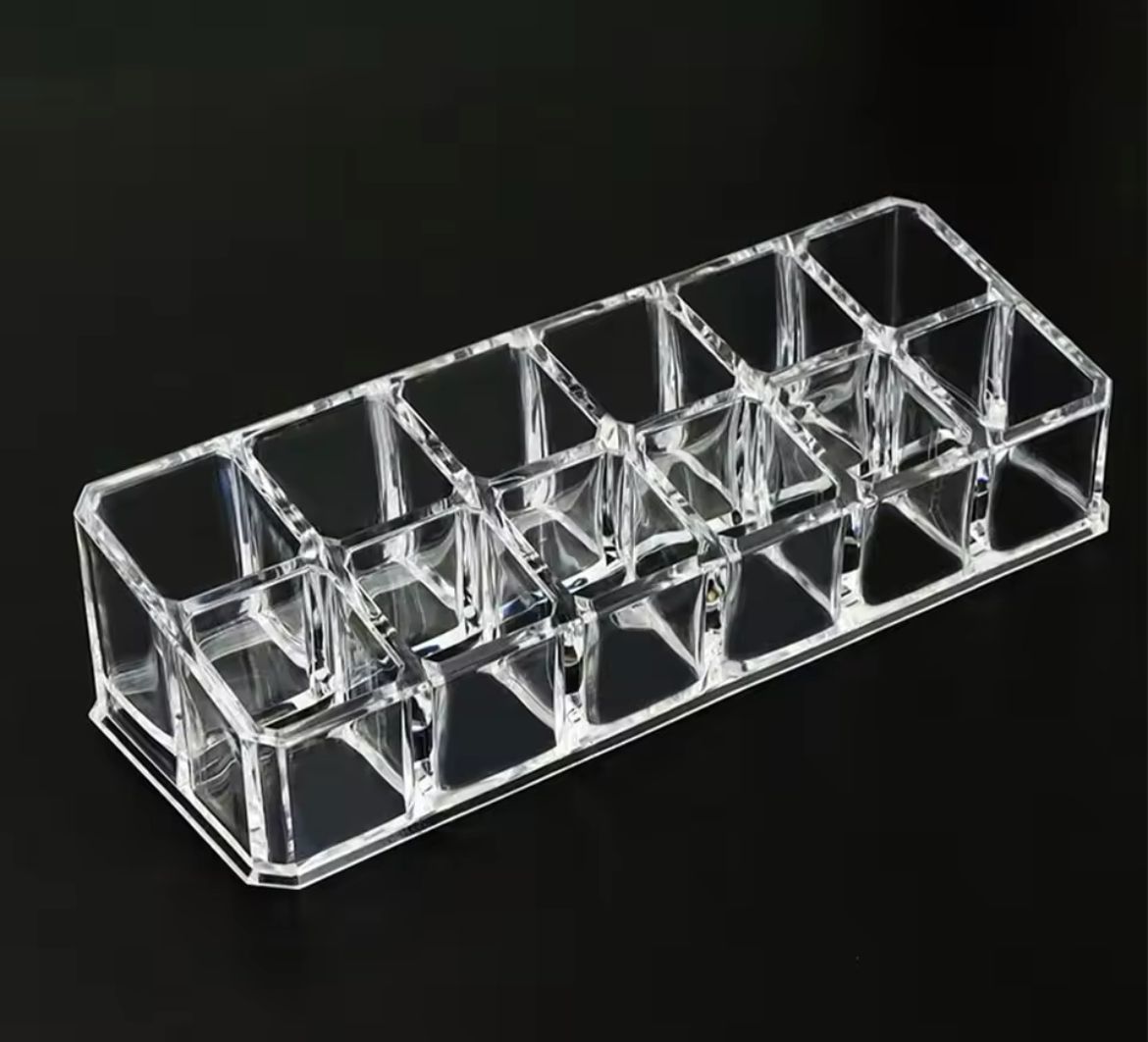 12 Grids High Quality Acrylic Lipstick Organizer