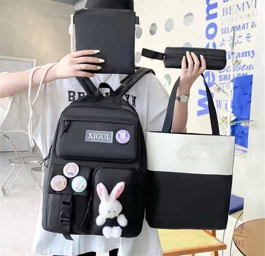 4 Pcs Imported Bag Pack Set