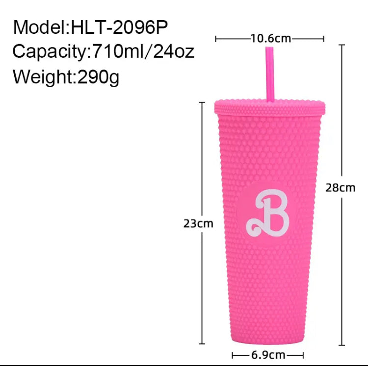 Barbie Straw Tumbler Insulated Sipper