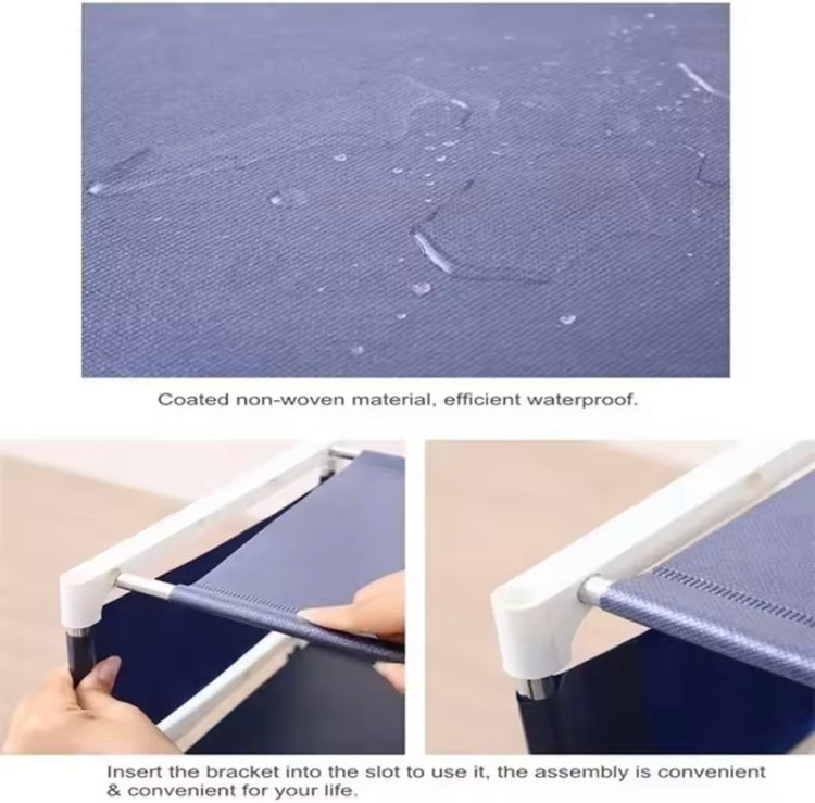 Four Layers Non-Woven Shoe Rack