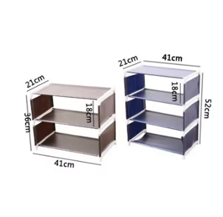 Four Layers Non-Woven Shoe Rack