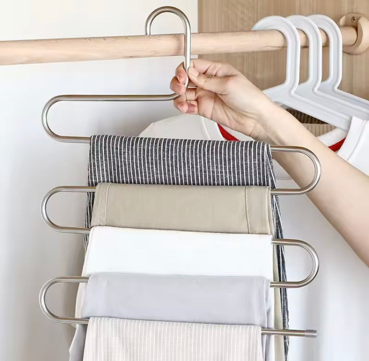 5 Layer Stainless Steel Clothes Hanger