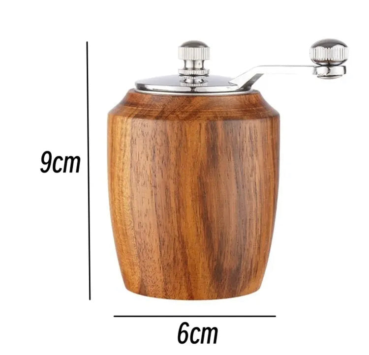 Premium Wooden Manual Pepper Grinder
