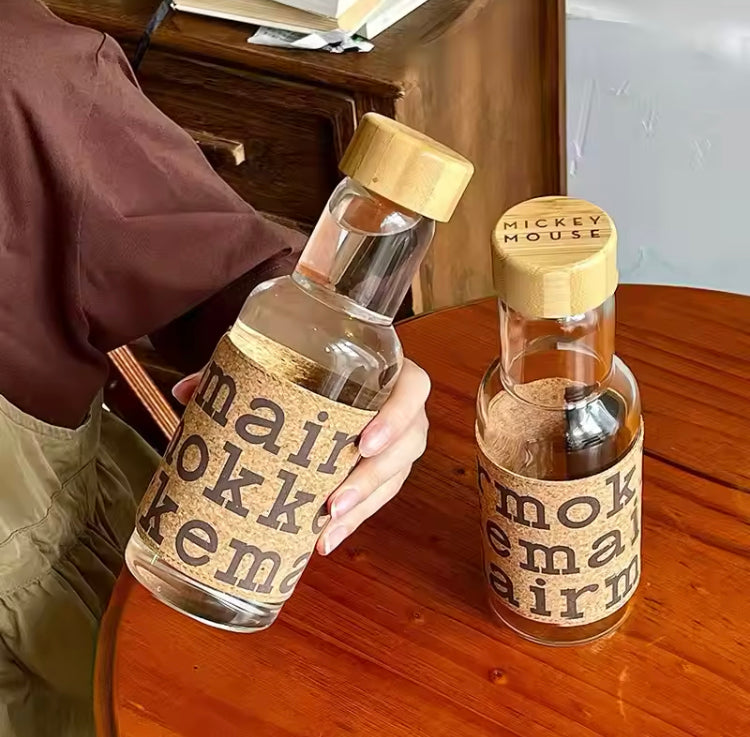 450ml Retro Glass Bottle