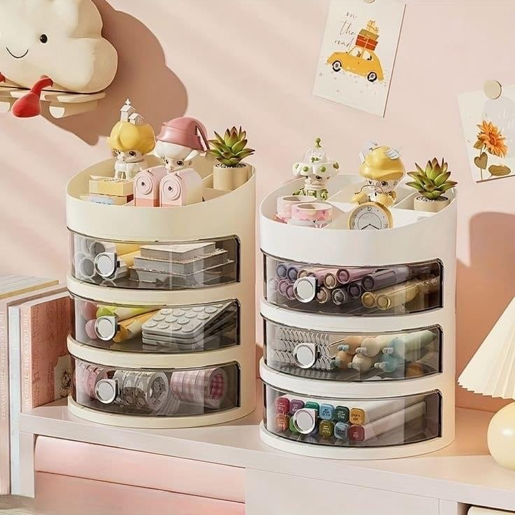 3 Layer Jewellery and Cosmetics Organizer