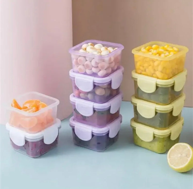 4 Pcs Mini BPA Free Multipurpose Storage Boxes