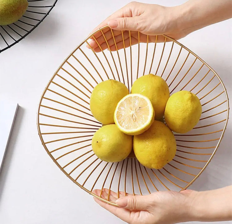 Metal Iron Fruit Multipurpose Basket