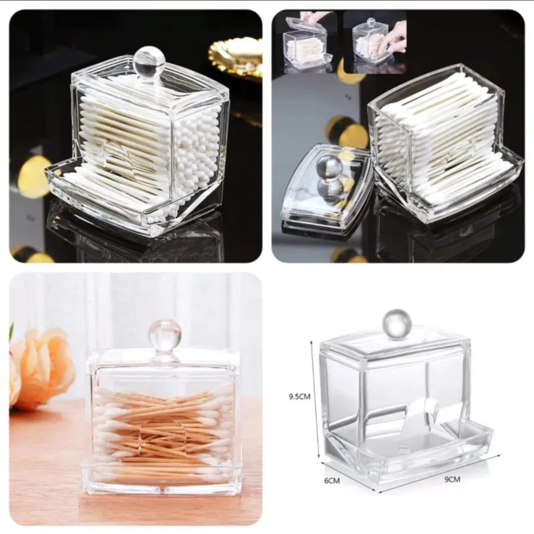 Acrylic Cotton Swabs Holder