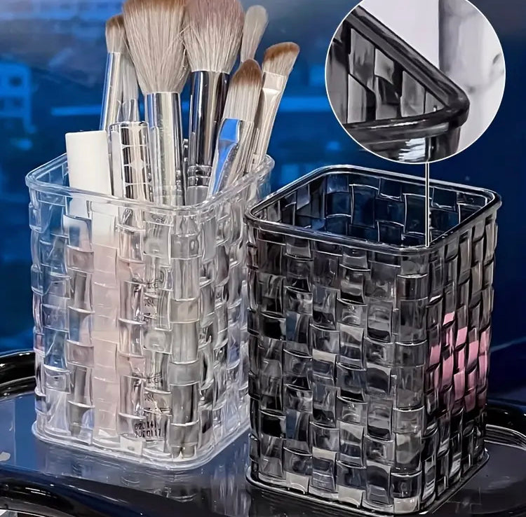 Luxury Acrylic Makeup Brushes / Multipurpose Holder
