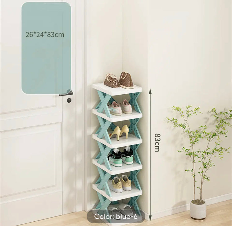 Multi-layer Foldable Detachable Shoe Rack