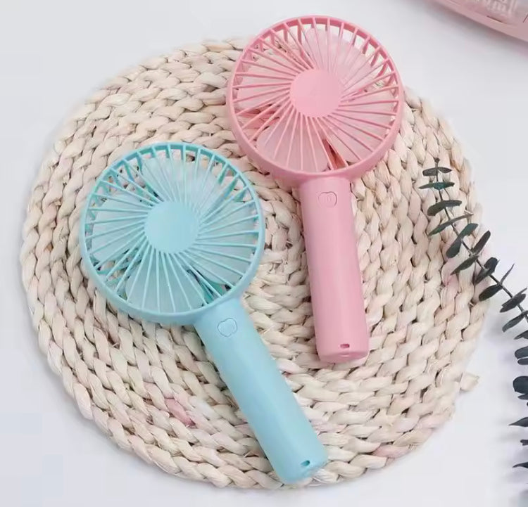 Mini Portable Rechargeable Handheld Fan with Stand