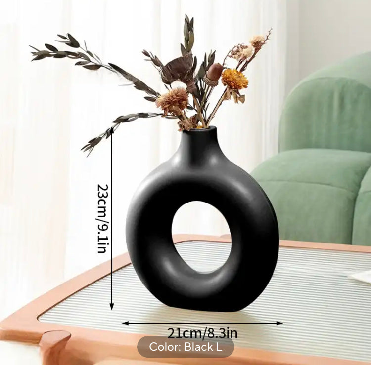 3 Pcs Flower Display Decorative Vases Set
