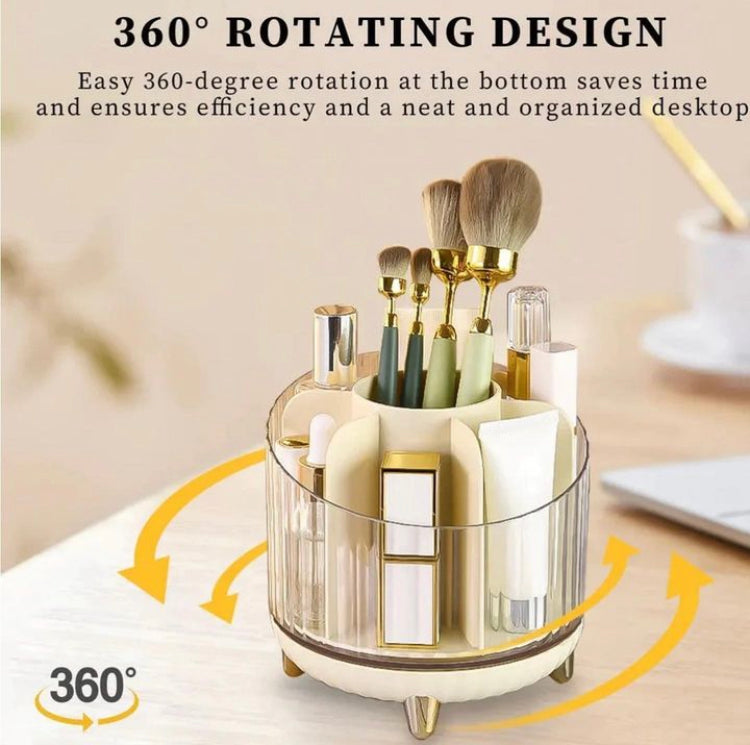 Rotating Cosmetics Brushes Holder