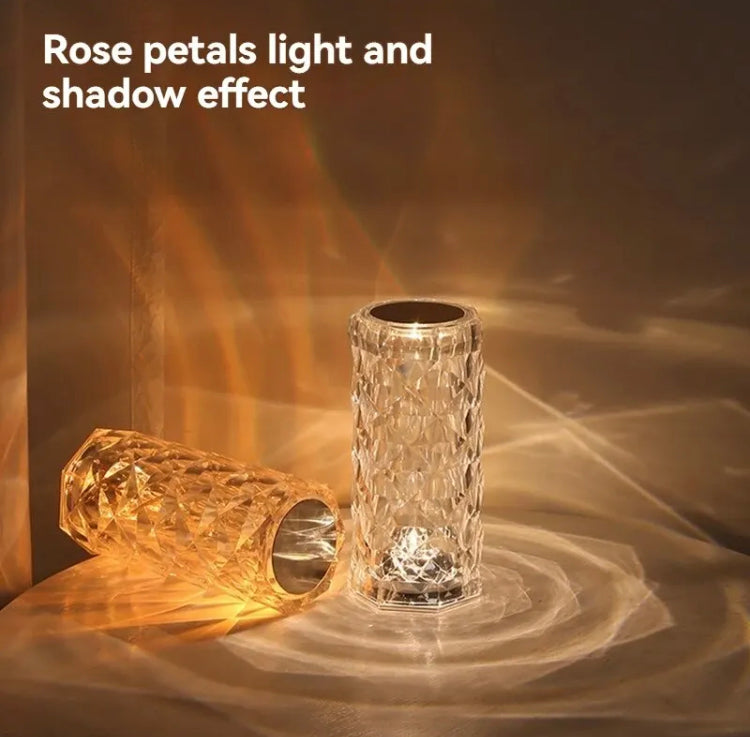 LED Diamond Touch Lamp with 3 Modes of Lights