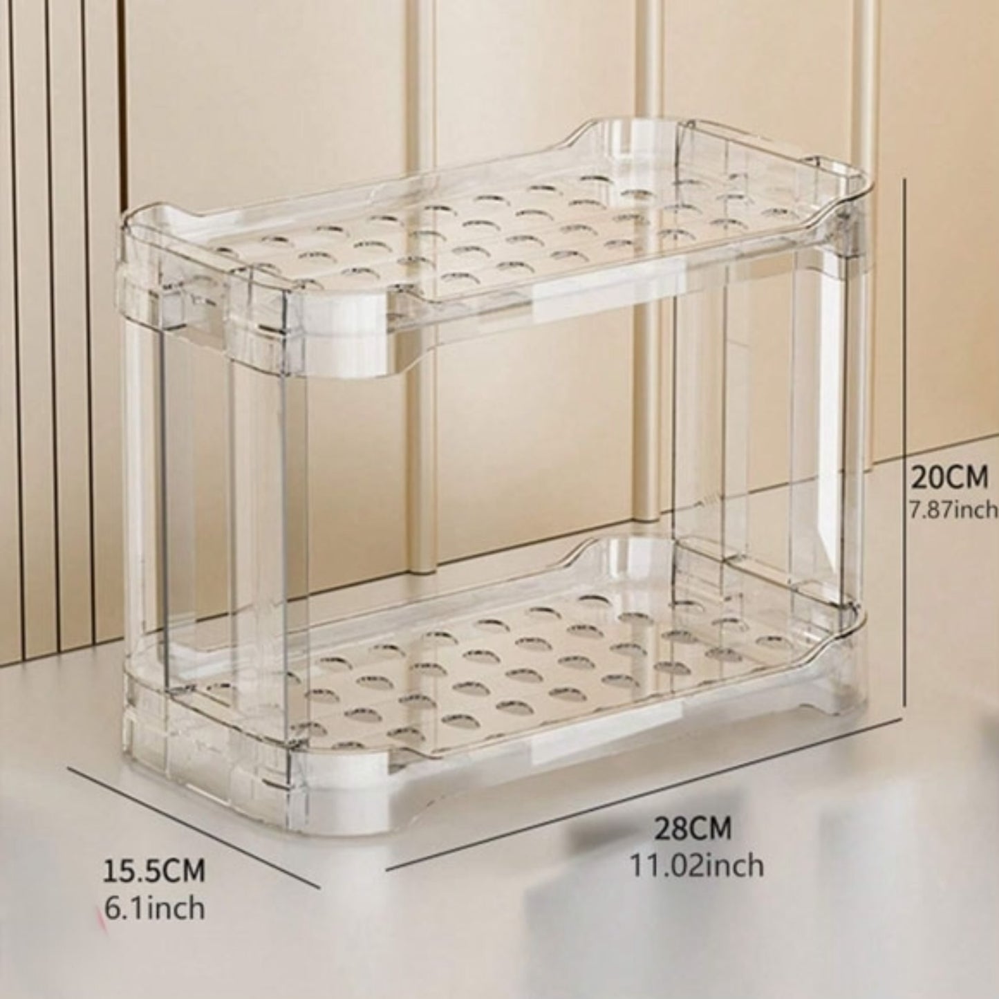 Acrylic MultiLayer Cosmetics Makeup Perfume Organizer