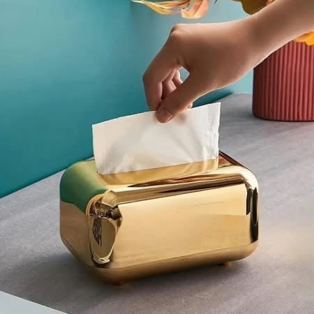 Luxury Gold Tissue Box
