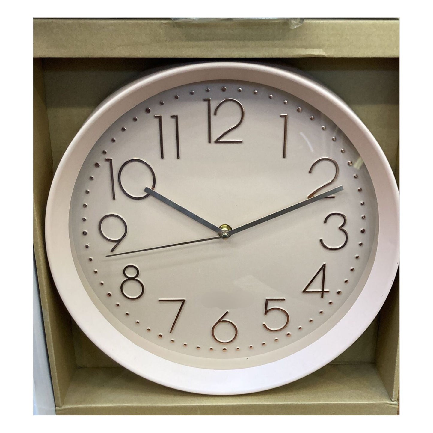 12 Inches Modern Minimalist Round Wall Clock