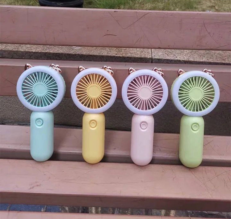 LED Portable Handheld Rechargeable Fan