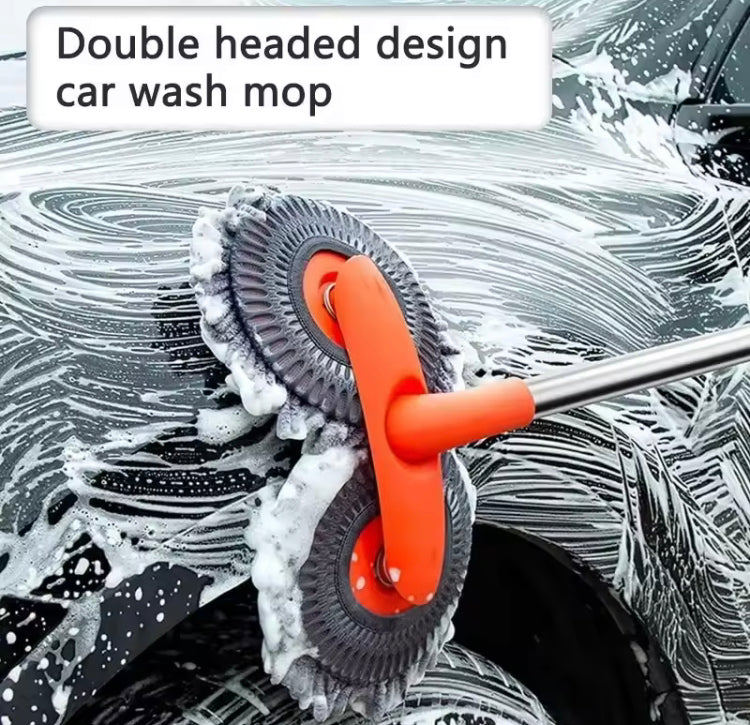 Car Double Head Cleaning Brush with Long Handle