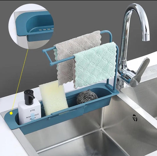 Kitchen Sink Drainer Rack multi function Organizer