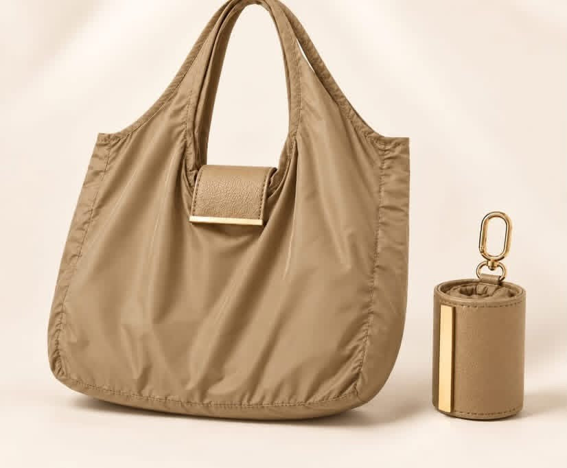 Foldable Portable Travel Keychain Bag