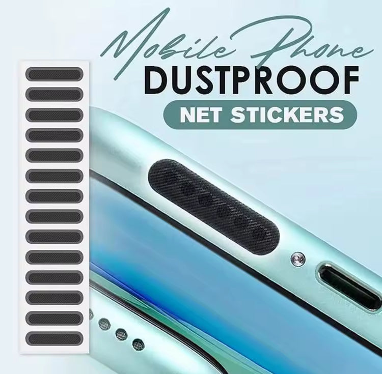 10 Pcs Mobile Phone Speaker Anti-dust Mesh Stickers