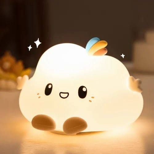 Silicone Cloud LED Lamp with Remote Control