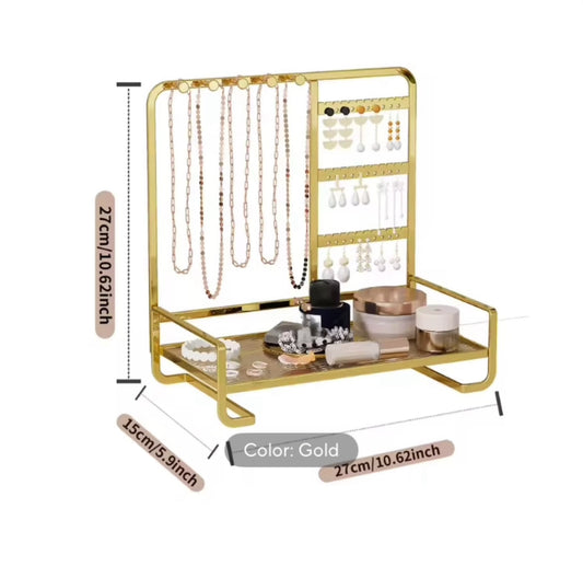 Elegant Metal Jewellery Display Stand