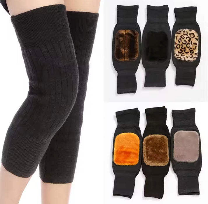 Cozy Winter Warm Knee Protectors (Pair)