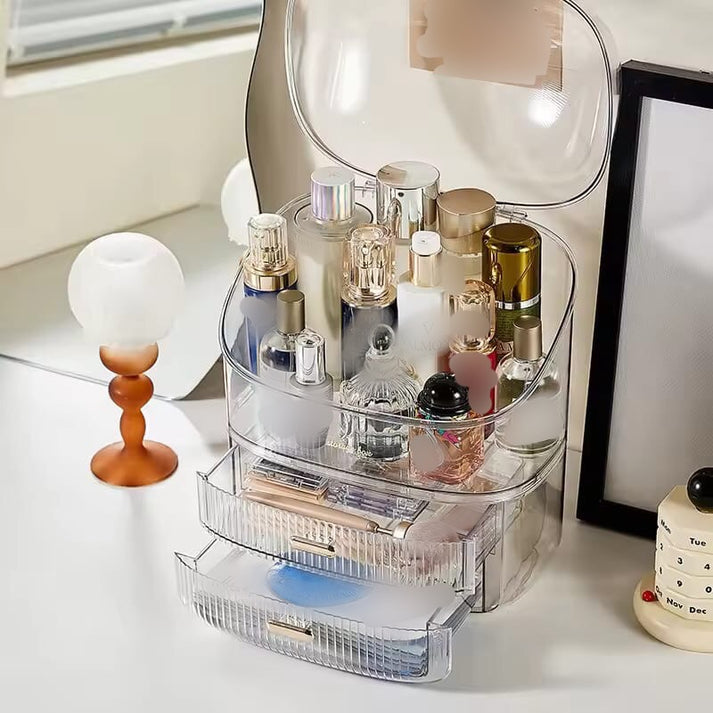 Luxury Acrylic Large Capacity Cosmetics Makeup Organizer