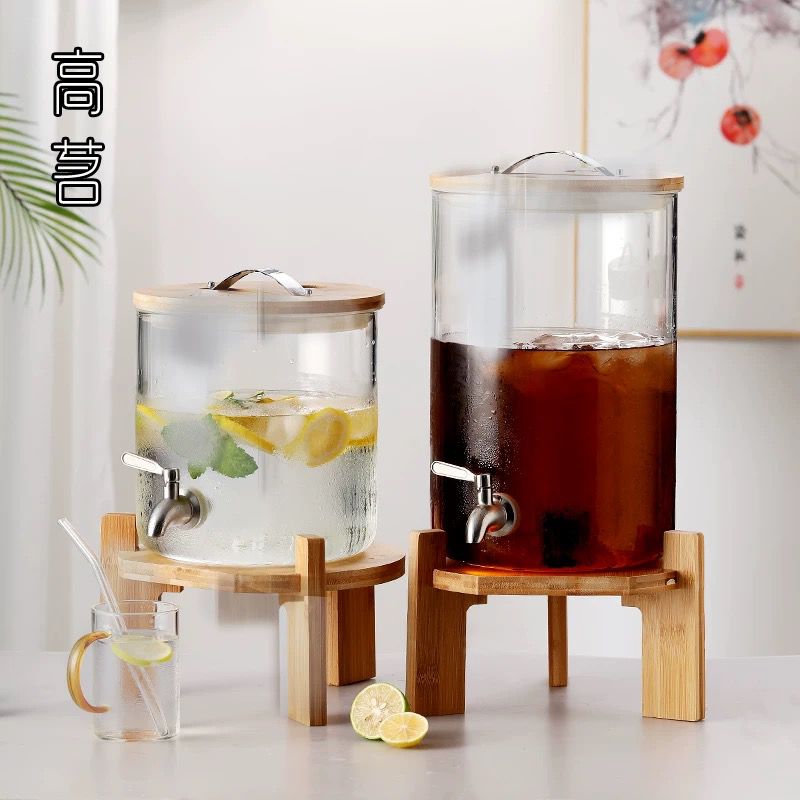 Borosilicate Glass Beverages Dispenser