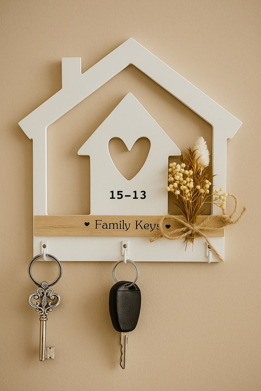 Wooden Stylish Key Holder for Home