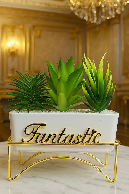 Fancy Flower Pot for Home Decoration