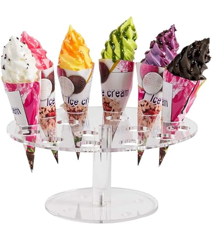 2 Pcs Set of Ice Cream Shape Fridge Magnets
