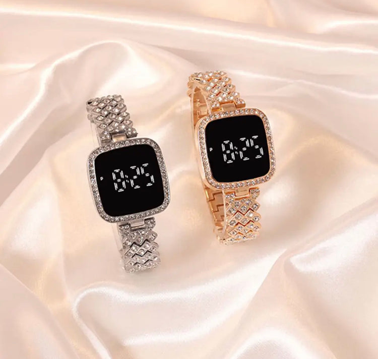 Diamond LED Watch For Women