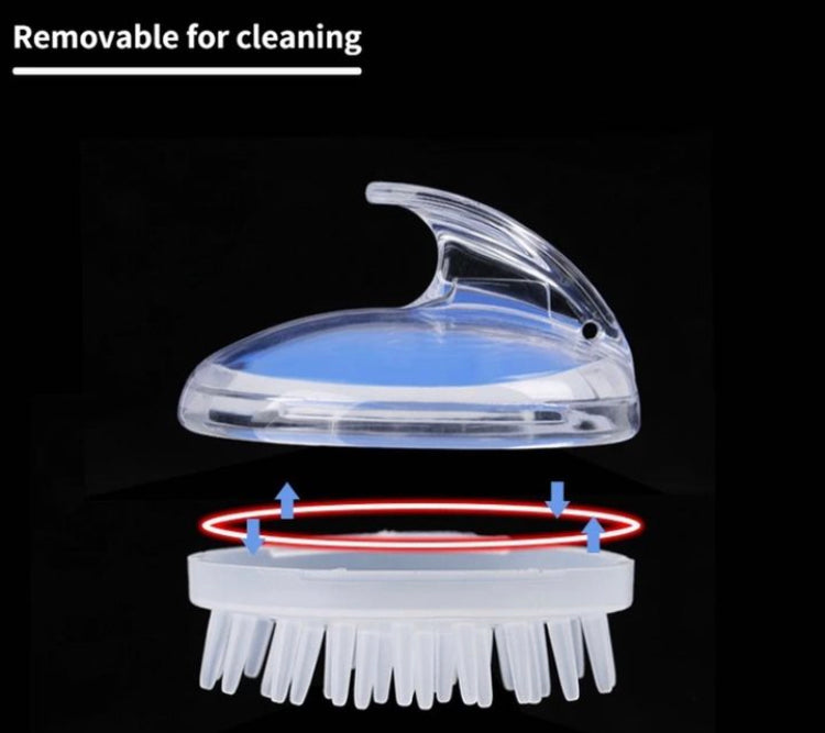 Crystal Transparent Hair Scalp Brush