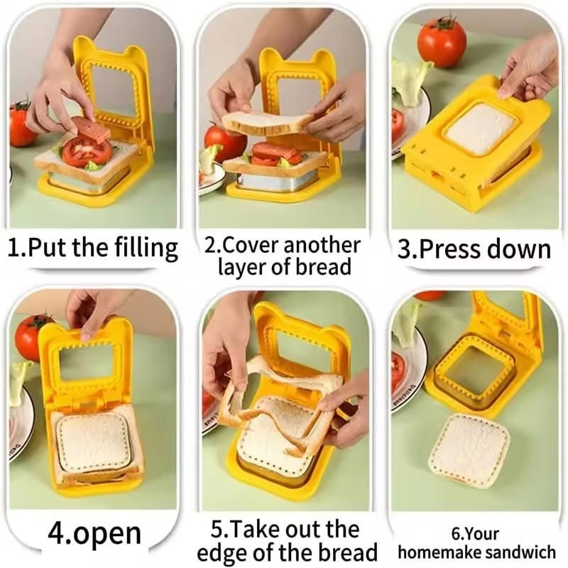 Cute Sandwich Bread Cutter & Sealer