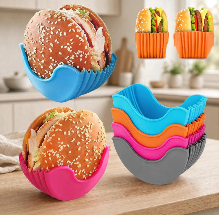 New Silicone Burger Holder