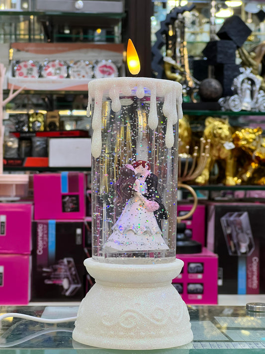 LED Couple Decoration Candle
