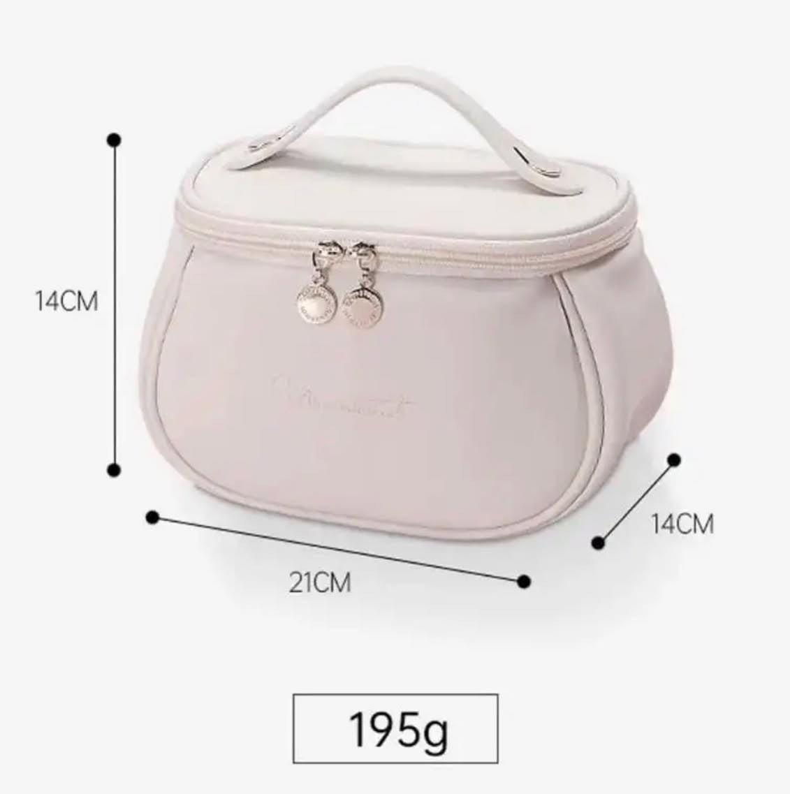 Large Capacity PU Leather Makeup Bag