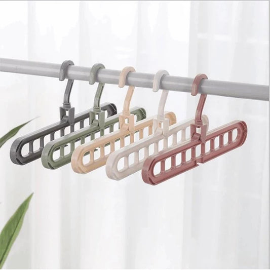 9 Holes Hanger for Clothes
