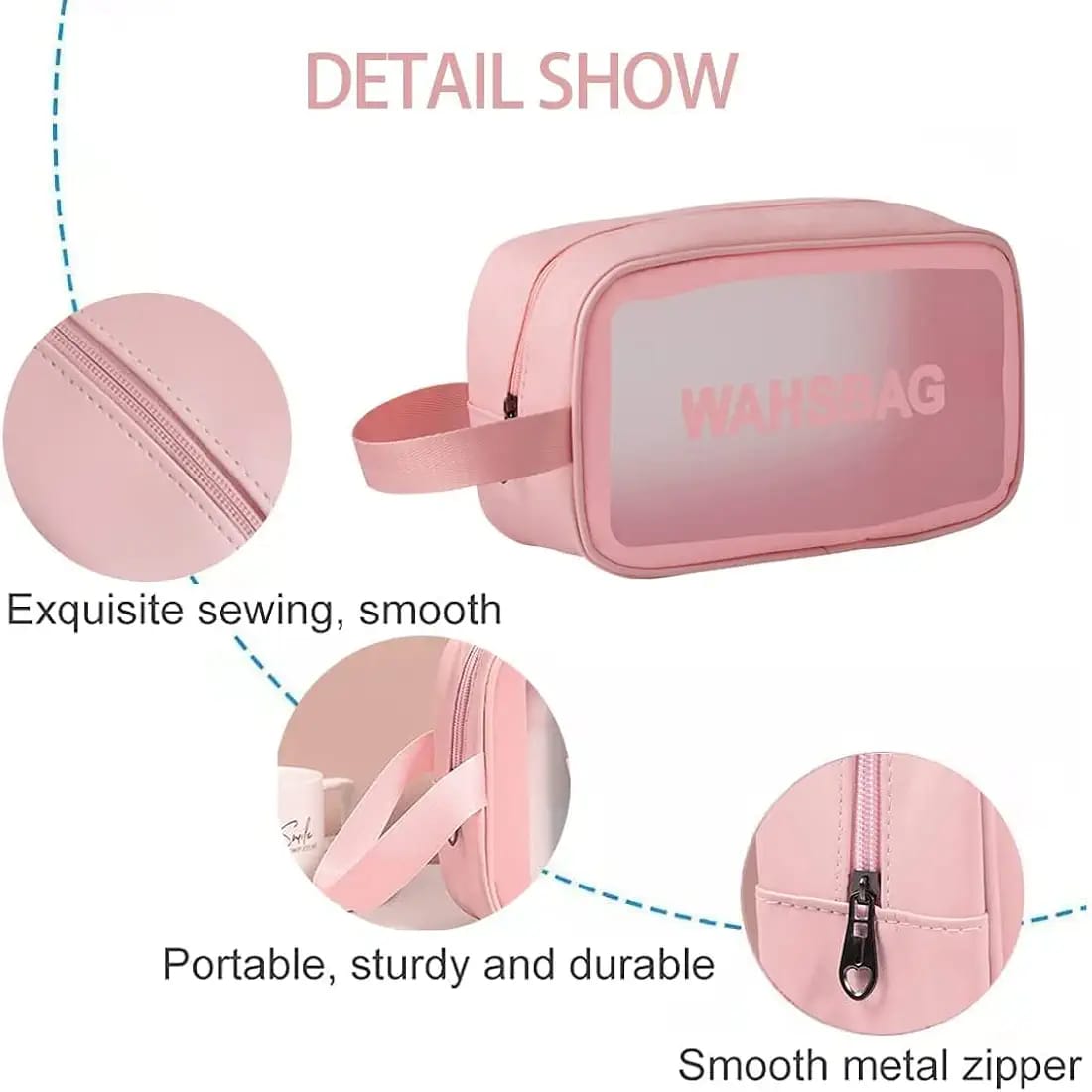 Medium Size Waterproof Makeup Cosmetics washbag