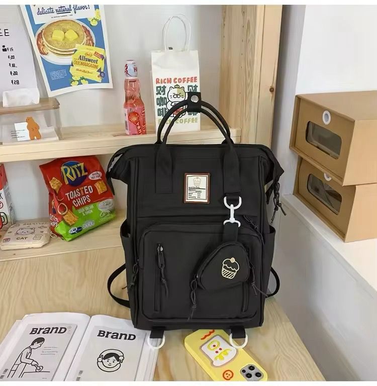 Large Capacity Double Zipper Bagpack